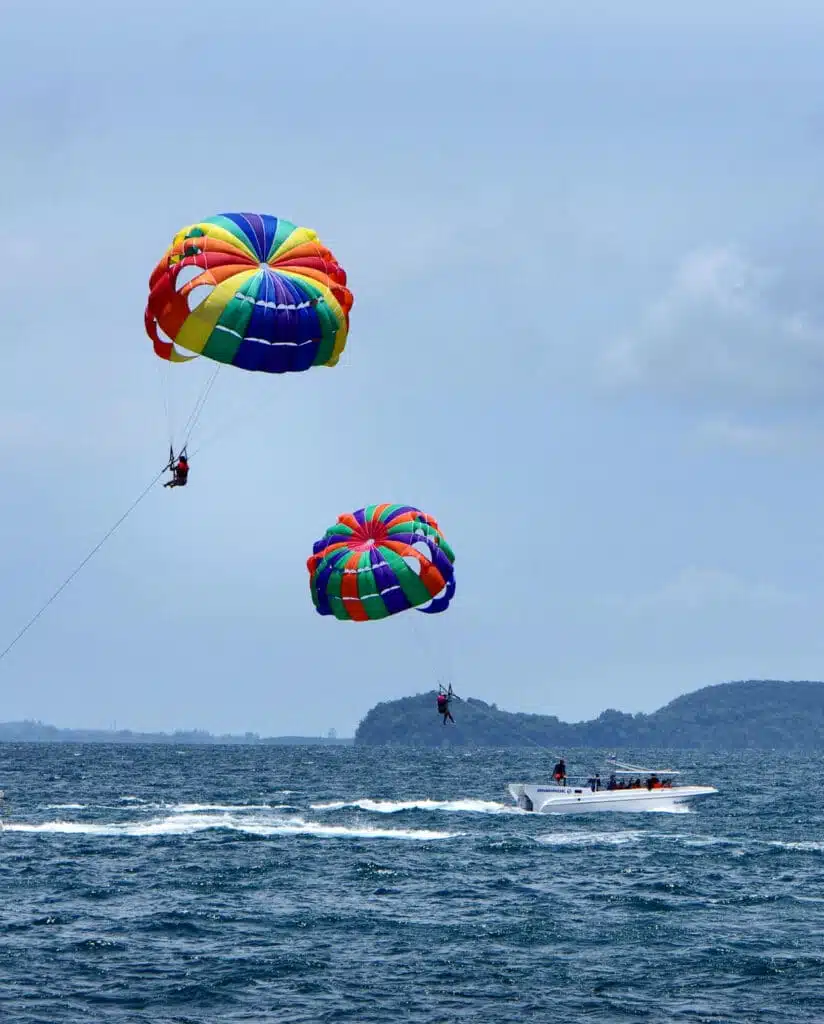 curso de parasailing