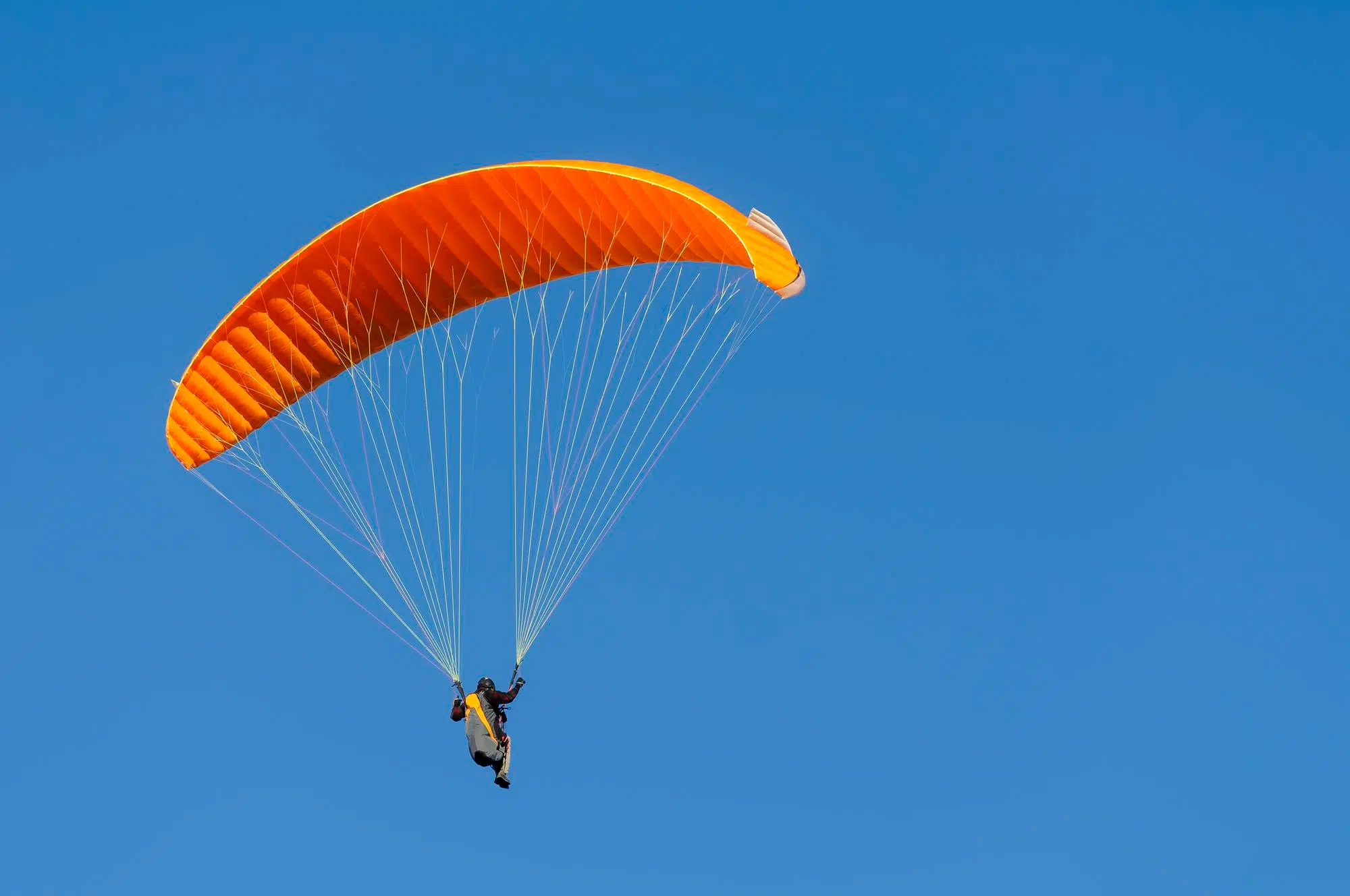 Altura a la que se vuela el parapente