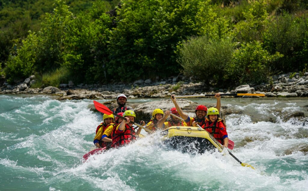 Rafting rápidos