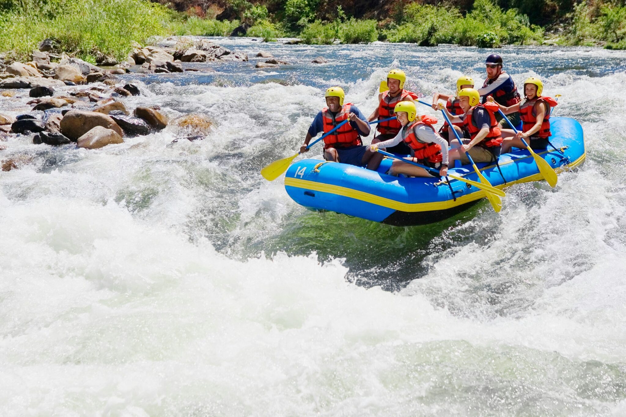 Rafting en España