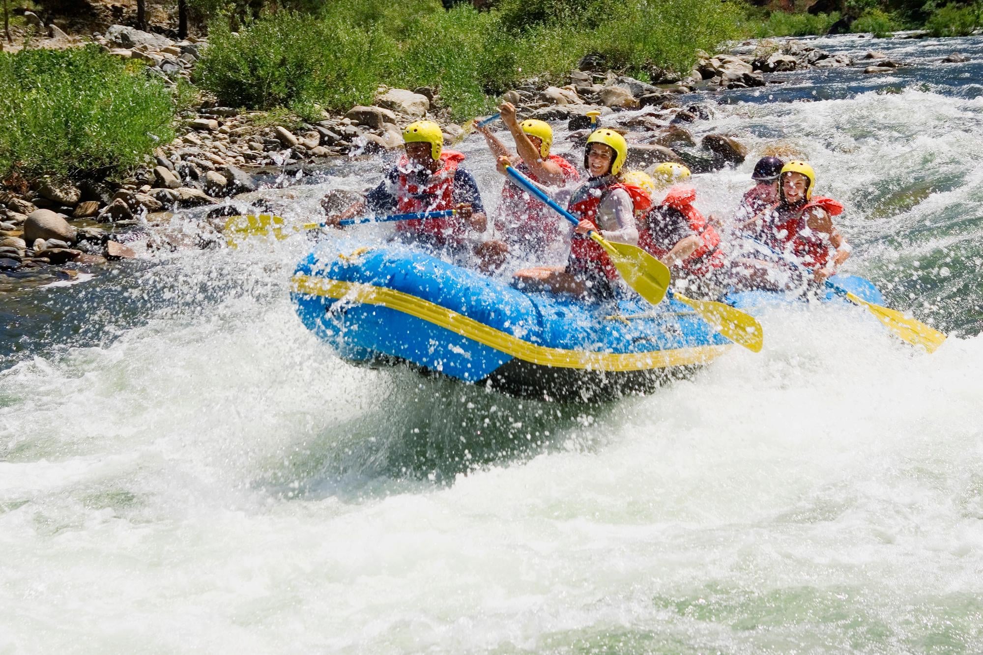 Rafting en verano