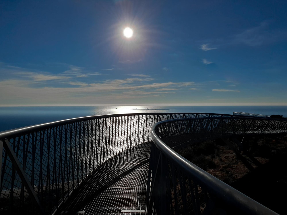 Vistas desde el Faro de Santa Pola