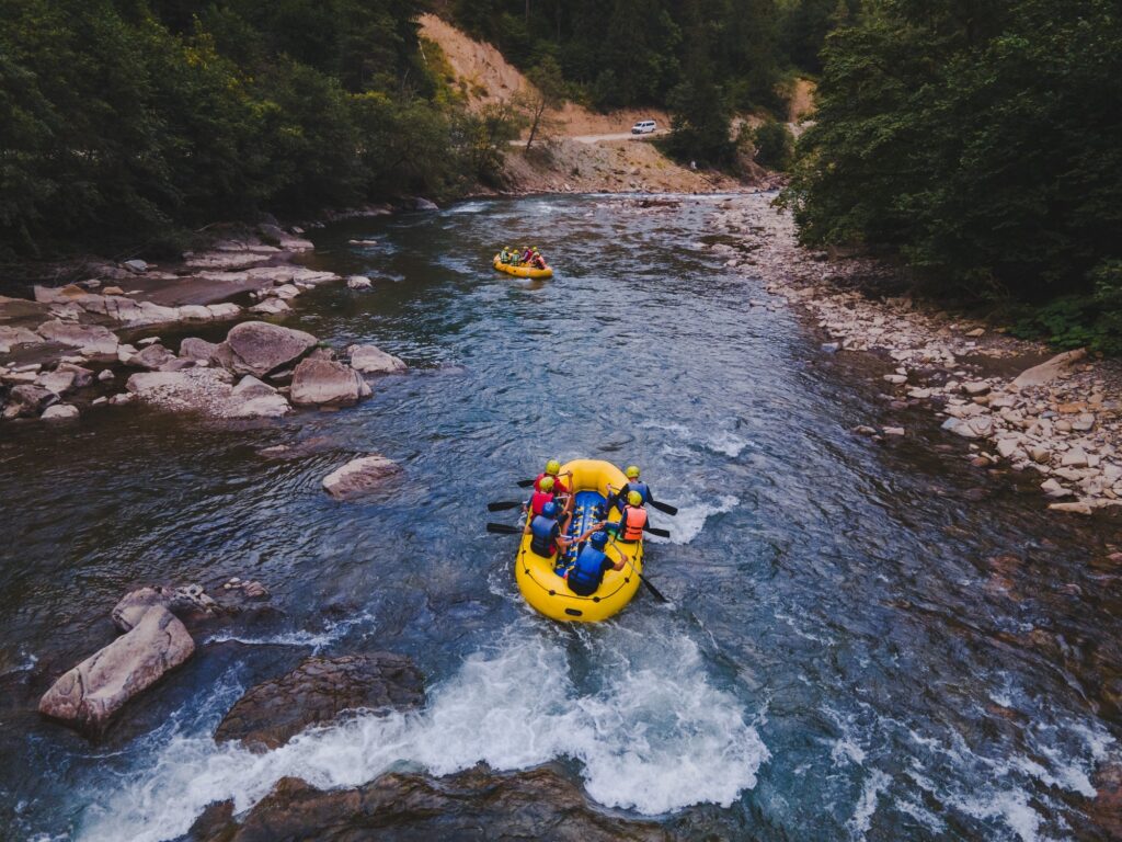 Rafting en España