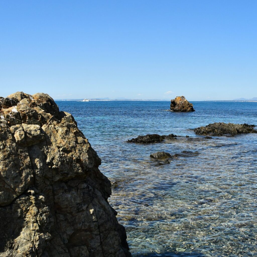 mejor cala para ir en Tabarca