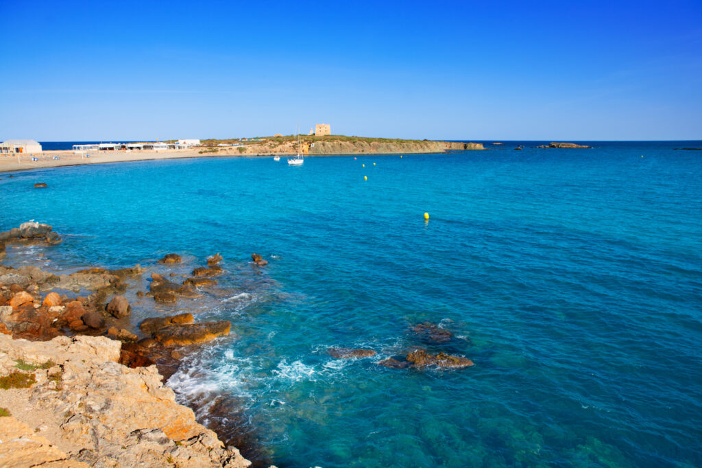 Isla de Tabarca para hacer snorkel
